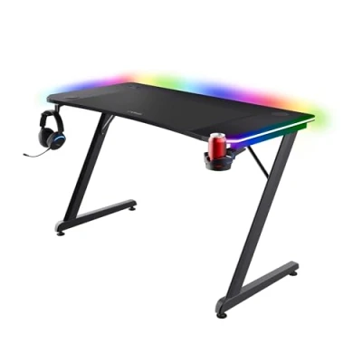 Afbeelding van Trust GXT710 Luminus Pro Gaming Bureau RGB Verlichting Zwart