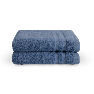 Afbeelding van 2 x Byrklund gastendoekje 30x50 Blauw