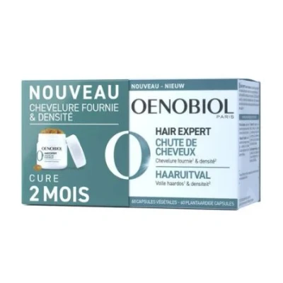 Afbeelding van Oenobiol Hair Expert Haaruitval 2x60Capsules Capsules