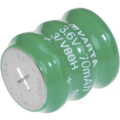 Afbeelding van Varta V3/80H Oplaadbare knoopcel 80H NiMH 80 mAh 3.6 V 1 stuk(s)