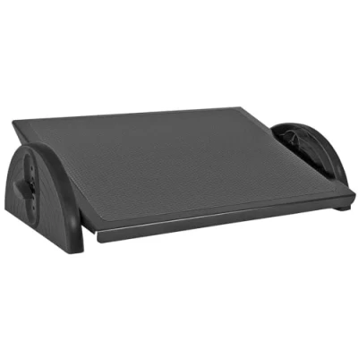 Image de WEDO Repose pieds Relax Steel, hauteur réglable, noir
