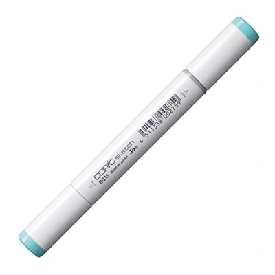 Image de COPIC marqueur Sketch type BG 15, Aqua, professionnel à base d&#039;alcool, avec pointe super brosse et moyenne