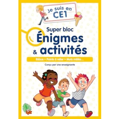 Afbeelding van JE SUIS EN CE1 SUPER BLOC ENIGMES ET ACTIVITES