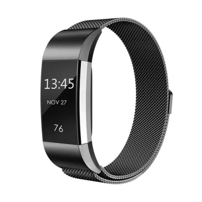 Afbeelding van Fitbit Charge 2 milanese bandje Maat: Small Zwart