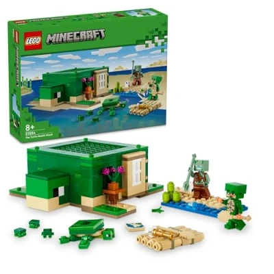 Image de LEGO® Minecraft® 21254 la maison de plage tortue