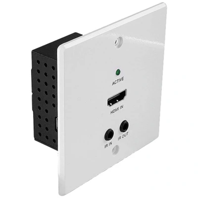 Afbeelding van LINDY 70m Cat.6 HDMI 4K60, IR &amp; RS 232 HDBaseT EU Wall Plate Extender, Transmitter Extender (verlenging) HDMI, (3.5 mm Jackplug) 70 m