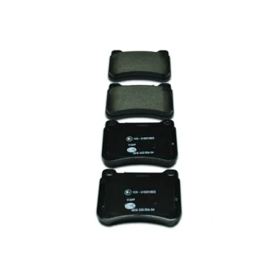 Afbeelding van HELLA 8DB 355 006 541 Remblokkenset Geschikt voor slijtage waarschuwingscontact Met toebehoren MERCEDES BENZ: C Class Saloon, Coupe, CLK Coupe