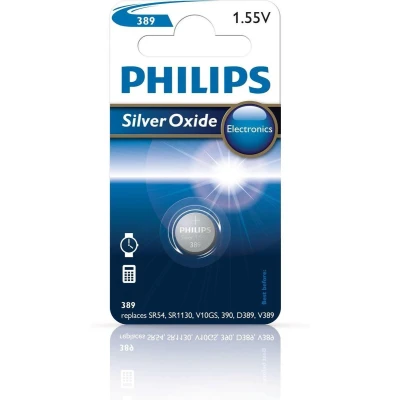 Afbeelding van Philips 389/00B Minicel Zilver