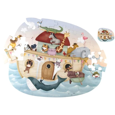Afbeelding van Little dutch vloerpuzzel ark van noach 44st