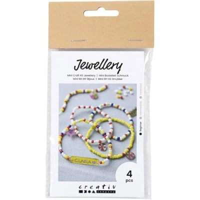 Afbeelding van Creativ Company CC Mini Hobbyset Sieraden Krimpfolie Armbanden Namen