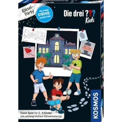 Afbeelding van Kosmos Puzzelparty: de drie kinderen Jacht op robijn (Duits)