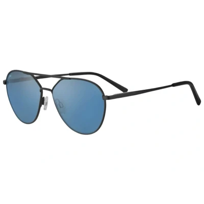 Afbeelding van Serengeti SS555003 Odell Zonnebril Dames Heren Zwart Gepolariseerd
