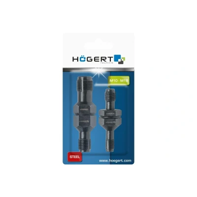 Afbeelding van Hogert Technik HT8G405 Assortiment, schroefdraadreparatie M10 x 1.0, M12 1.25, M14 1.5, M18 1.5 2 Staal