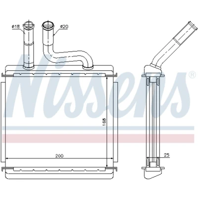 Afbeelding van Nissens Kachelradiateur 76507