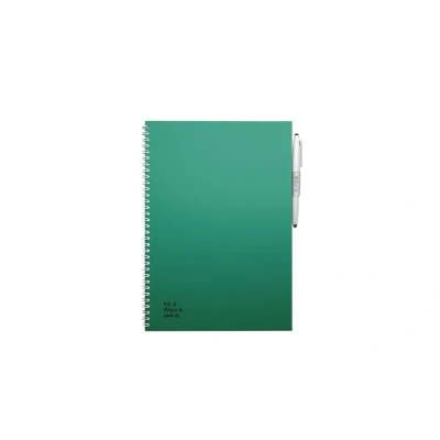 Afbeelding van MOYU Uitwisbaar notitieboek Hardcover A4 Forest Green