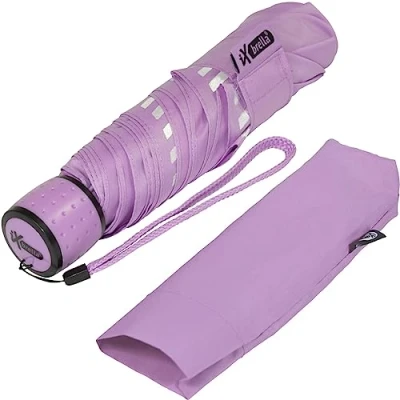 Afbeelding van mini kinderparaplu Safety Reflex extra light, violet