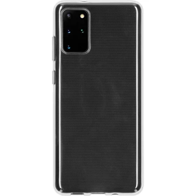 Afbeelding van Hoesje Siliconen Geschikt voor Samsung Galaxy S20 Plus Softcase Backcover smartphone Transparant