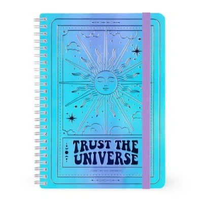 Image de Legami Cahier à rayures avec spirale, format A5, en papier FSC certifié, Spiral Notebook, édition spéciale, contient 1 feuille d&#039;autocollants, 160 pages, fermeture élastique, 15 x 21 cm, tarot