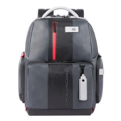 Afbeelding van Piquadro Urban PC and iPad backpack with Anti theft cable grey black