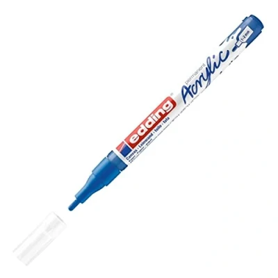 Afbeelding van edding 5300 Acrylic Marker gentiaanblauw 1 ST 2mm / 4 5300903