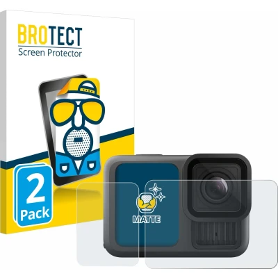 Afbeelding van BROTECT Screenprotector voor GoPro Hero 13 Black Folie Beschermfolie matte (2 Stuks)