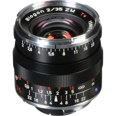 Afbeelding van Zeiss 35mm F/2.0 Biogon T* zwart ZM (Zeiss Leica)