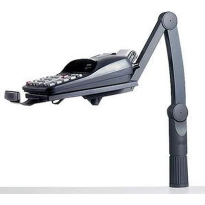 Afbeelding van Hansa verlengplaat voor telefoonzwenkarm, lichtgrijs