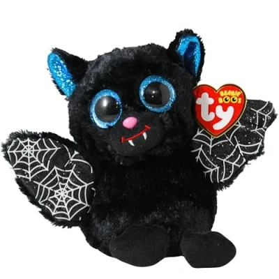 Afbeelding van Ty Beanie Boo&#039;s Halloween Batrick Bat Black 15cm