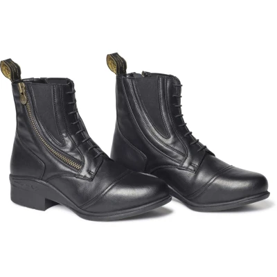 Afbeelding van Mountain Horse Jodphurs Veganza Winter Side Zip Paddock Zwart 41