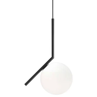 Afbeelding van Flos IC Lights S1 hanglamp Ø20 zwart