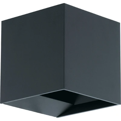 Afbeelding van wandlamp Calpino LED 2 lichts antraciet Grijs Aluminium EGLO