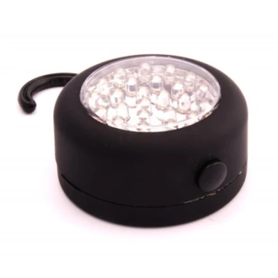 Afbeelding van Zaklamp ledget rondo 24 leds met haak en magneet