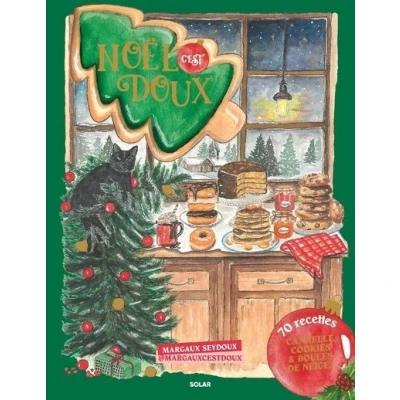 Image de Noël, c&#039;est doux Cannelle, cookies et boules de neige !