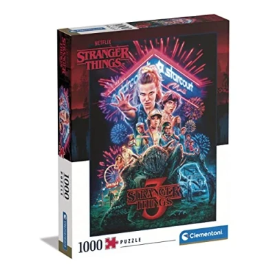 Image de Puzzle 1000 pièces Clementoni Stranger Things