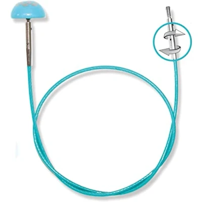 Afbeelding van Knitpro Swivel 360 Draaibare Verwisselbare Kabel 80 cm