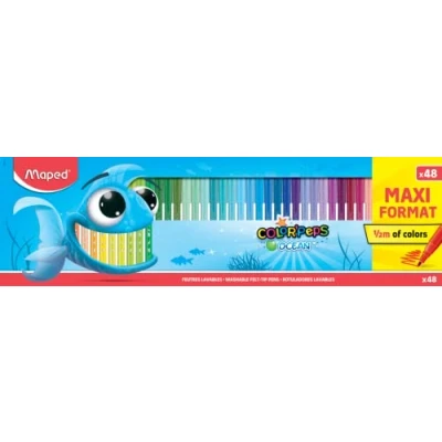 Afbeelding van Kleurstift Maped Color&#039;Peps Ocean doos à 48 kleuren