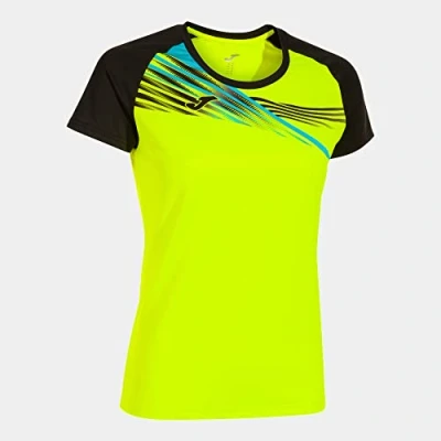 Afbeelding van Women&#039;s Sports T shirt Joma Elite X Fluor Green Royal M