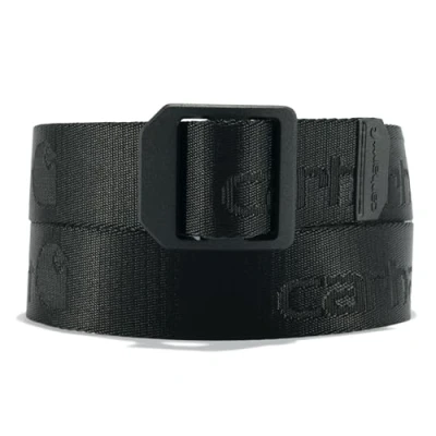 Afbeelding van Carhartt Riem, casual rugged riemen voor heren, verkrijgbaar in verschillende stijlen, kleuren en maten, herenriem (1 stuk), zwart.