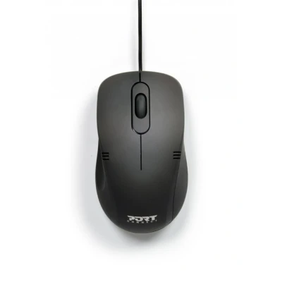 Image de PORT OFFICE BUDGET PRO Souris droitiers et gauchers optique 3 boutons filaire USB