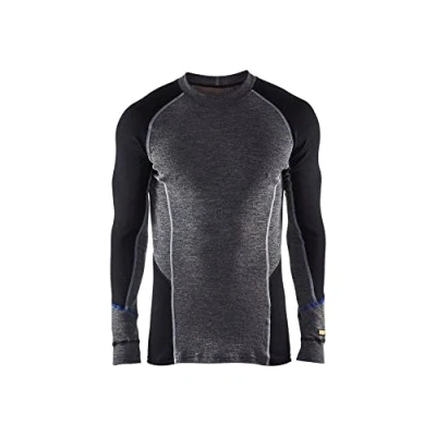 Afbeelding van Blaklader Onderhemd 100% Merino WARM 4897 1732 Medium Grijs/Zwart XL