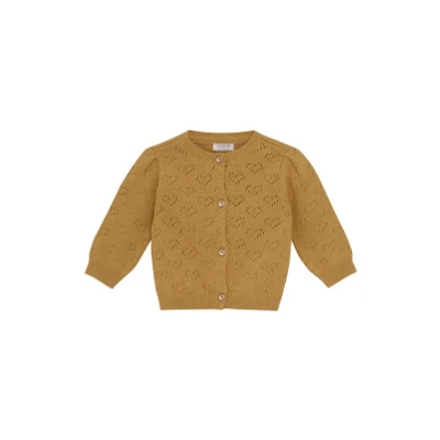 Afbeelding van Noppies Meisjes Vest Terryville Biscuit 50 100% Biologische katoen
