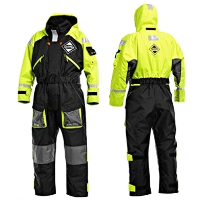 Afbeelding van Fladen Floatation Suit 845XY Black/Yellow XXL Warmtepak