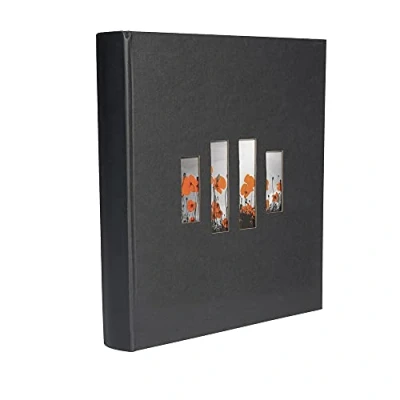 Afbeelding van Fotoalbum MILANO 29x32 cm, 60 schwarze Seiten