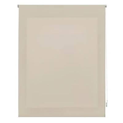 Afbeelding van INTERBLIND premium effen doorschijnend rolgordijn 160 x 175 cm ivoor ramen 157 170