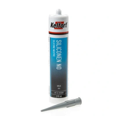 Afbeelding van Kelfort Siliconenkit no grijs 310ml