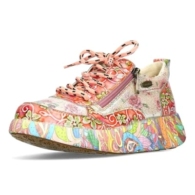 Afbeelding van Laura Vita NIKITO 62 Veterschoenen voor dames, Rood