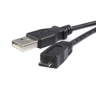 Afbeelding van Kabel Micro USB Startech UUSBHAUB3M A B Zwart