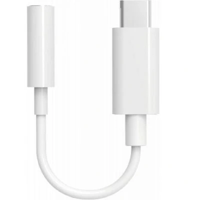 Afbeelding van BIGBEN Connected Adapter USB C naar koptelefoonstekker 24 pin male ministekker female wit