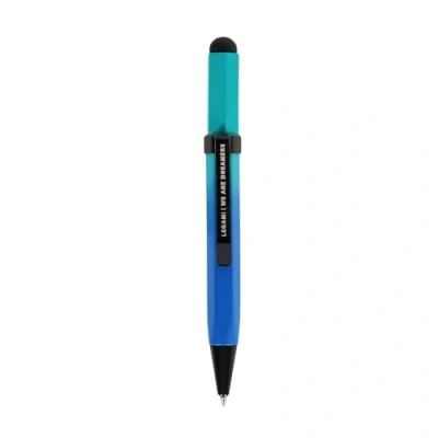 Afbeelding van Legami Mini touch pen, 0,8 diameter x hoogte 9,6 cm, balpen, zwarte inkt, puntdiameter 1,0 mm, pen met gum voor het typen op elk touchscreen apparaat