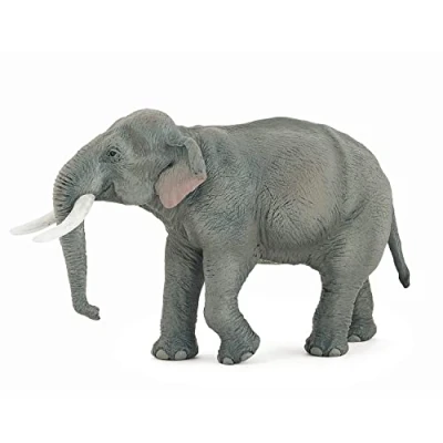 Image de Papo Eléphant d&#039;Asie LA Vie Sauvage Animaux Figurine, 50131, 50131